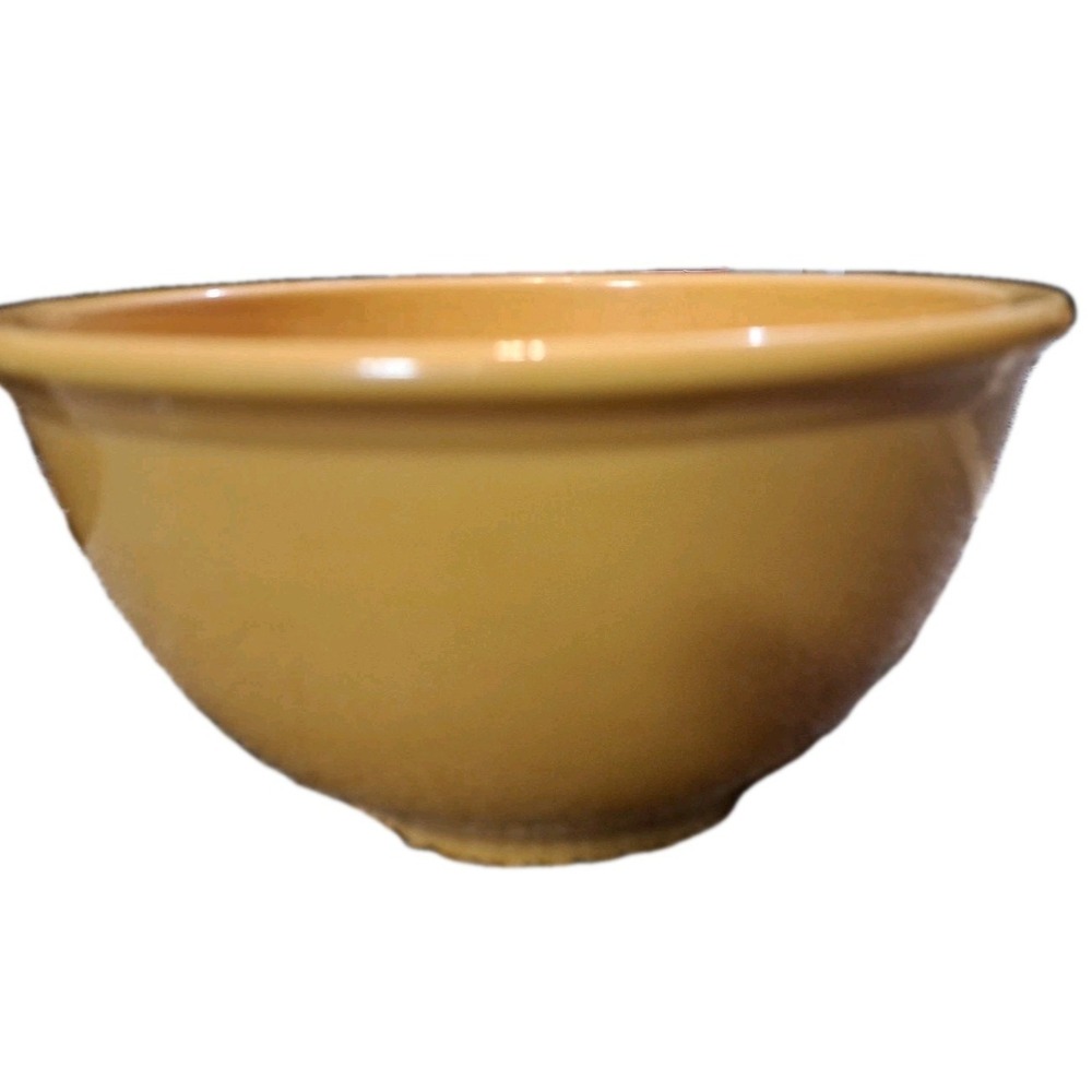Vtg Fiestaware 8.5" X 4.5"serving bowl Yellow Daffodil HLC USA  Homer Laughlin